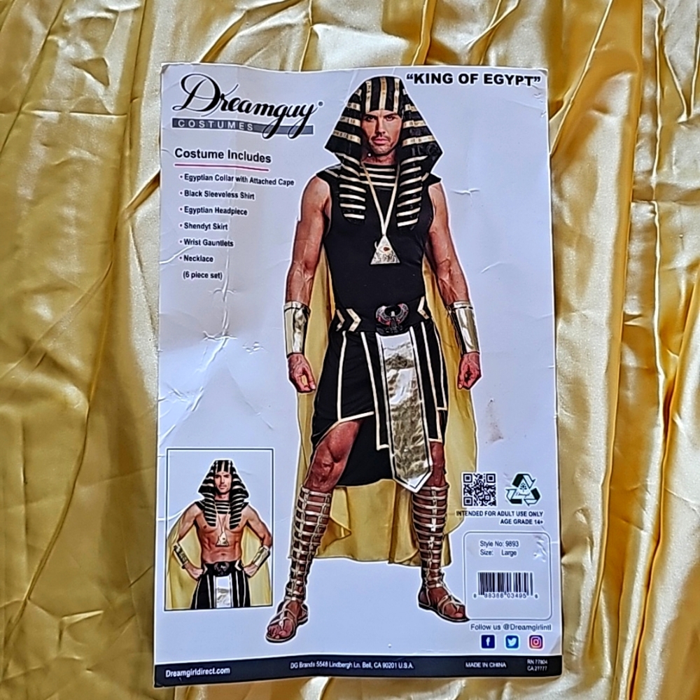 King of Egypt men's Halloween costume